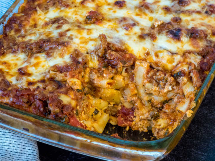 Million dollar baked ziti