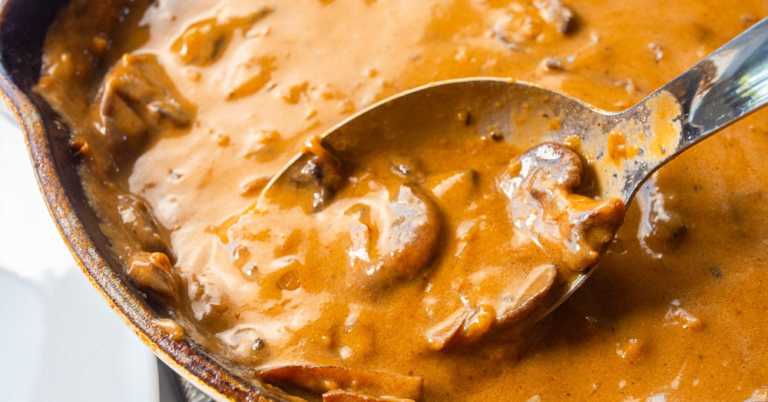 Guinness Mushroom Gravy