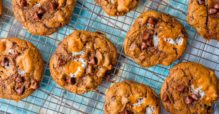 Pumpkin S’Mores Cookies