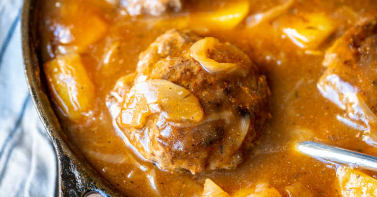 Salisbury Steak and Potato Skillet