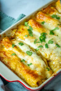 Green Chicken Enchiladas | 12 Tomatoes