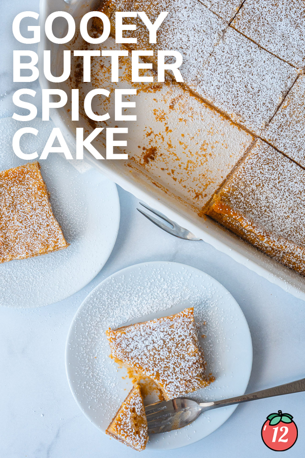 Gooey Butter Spice Cake