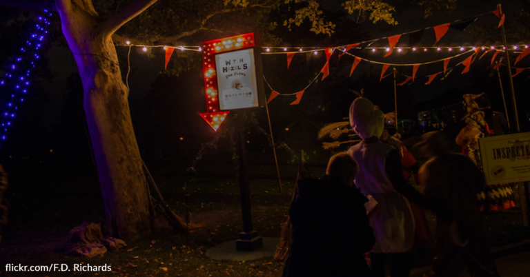 Michigan Town Creates Month-Long Halloween Village That’s All The Rage On TikTok