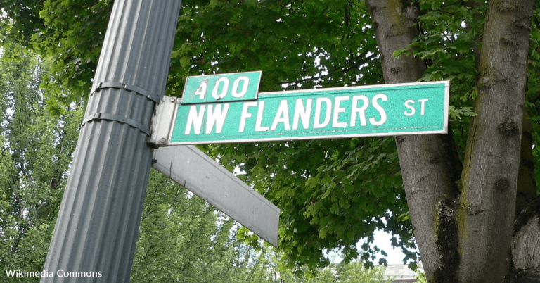 They’ve Named A Bridge In Portland After A Simpsons Character
