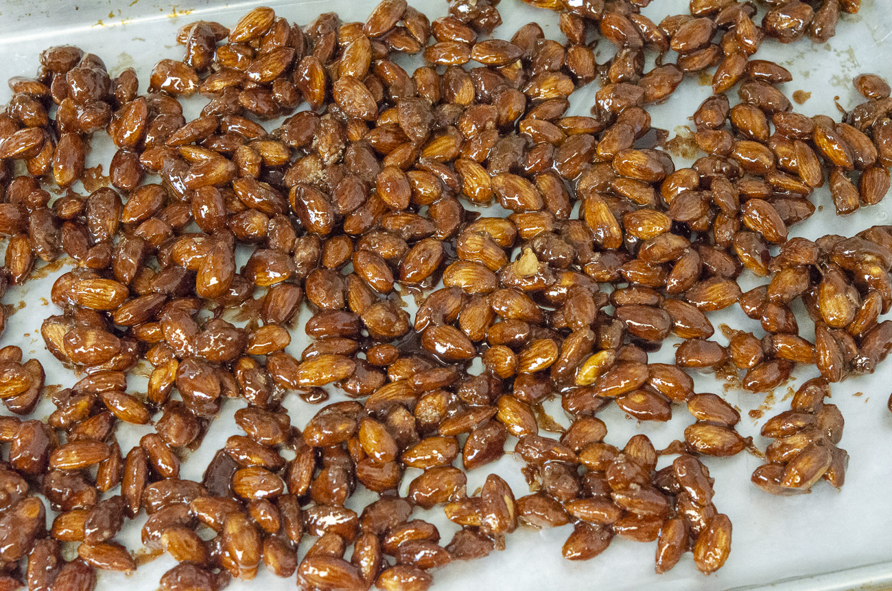 Spiced Roasted Almonds-image