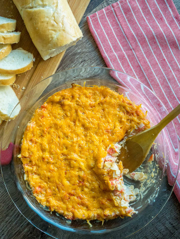 Maryland hot crab dip