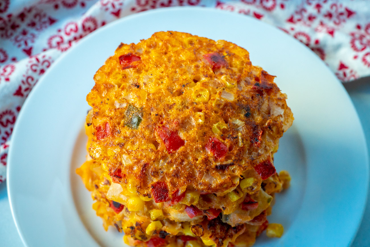 Calico Corn Cakes