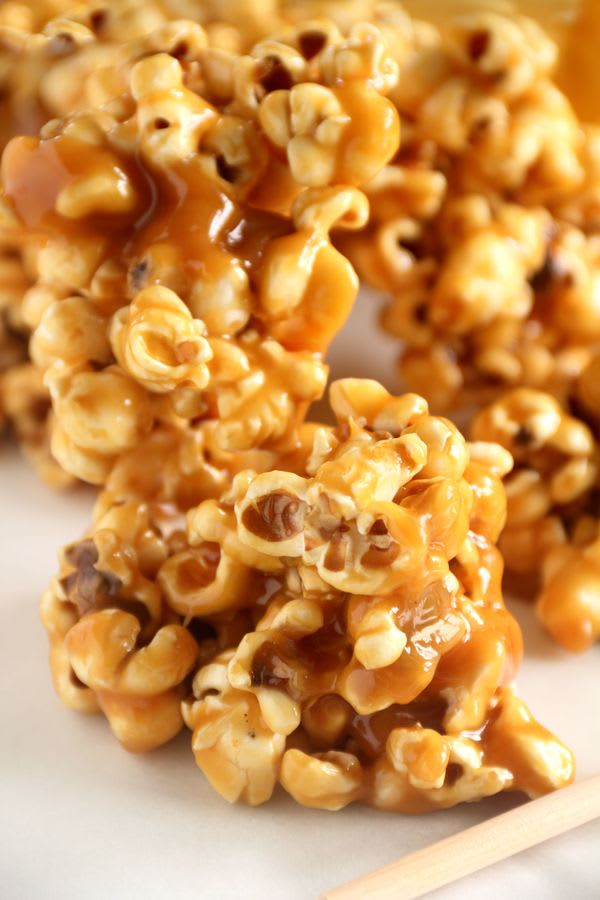 salted caramel popcorn