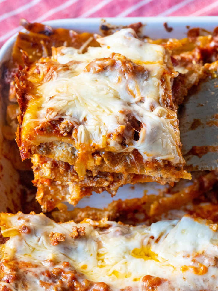 Cast Iron Lasagna (with NO Boil Noodles!) — Salt & Baker