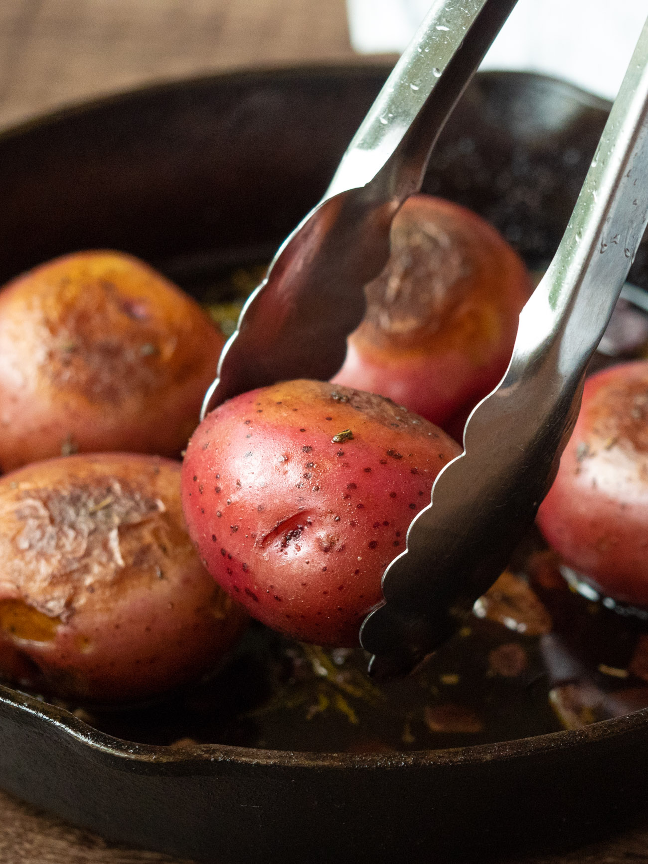 Red Wine Potatoes