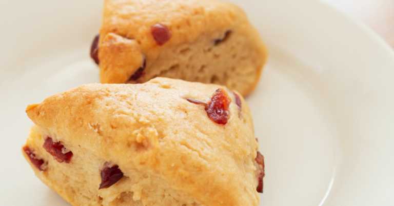 Cranberry Orange Zest Scones