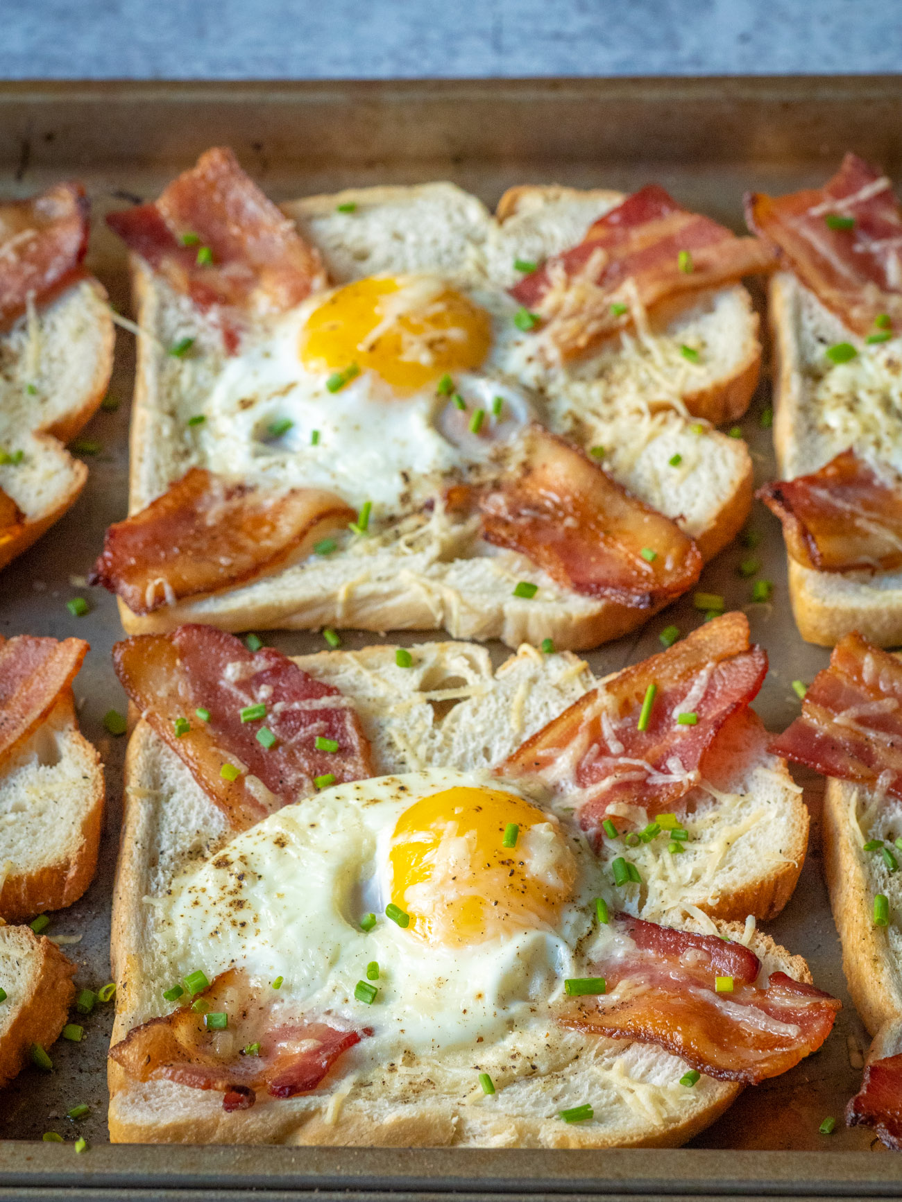 Toaster Oven Egg-In-A-Hole — The Skinny Fork