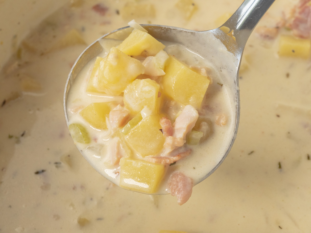 New England Clam Chowder - A Family Feast®