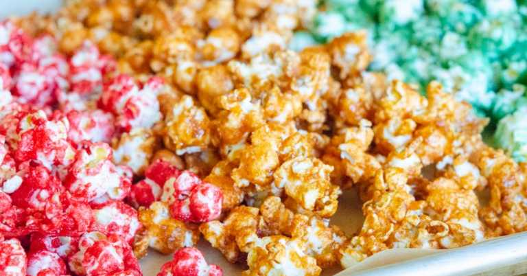 Candied Jello Popcorn