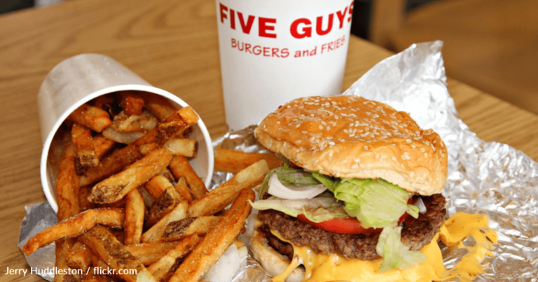 How To Get A “Free Cheeseburger” At Five Guys