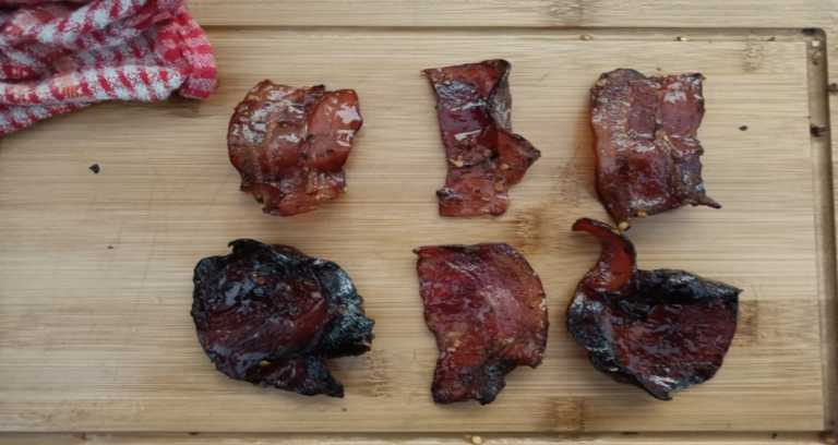 Air Fryer Maple Candied Bacon