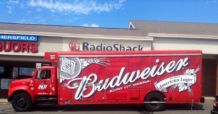 Budweiser Delivery Truck