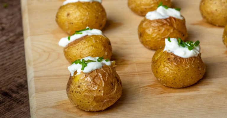 Mini Baked Potatoes