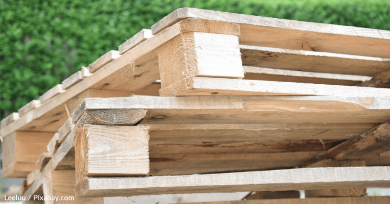 Man Builds An Entire House Out Of Wooden Pallets
