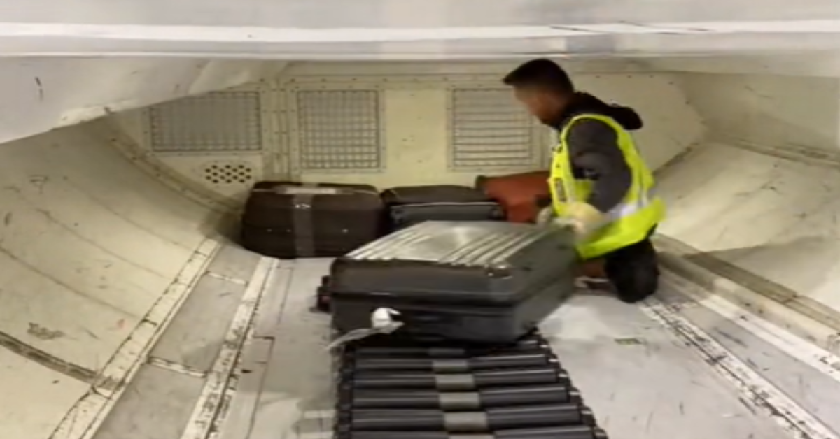 Viral Video Shows How Luggage Is Placed On A Plane | 12 Tomatoes