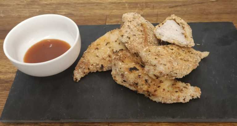 Air Fryer Coconut Chilli Chicken Pieces
