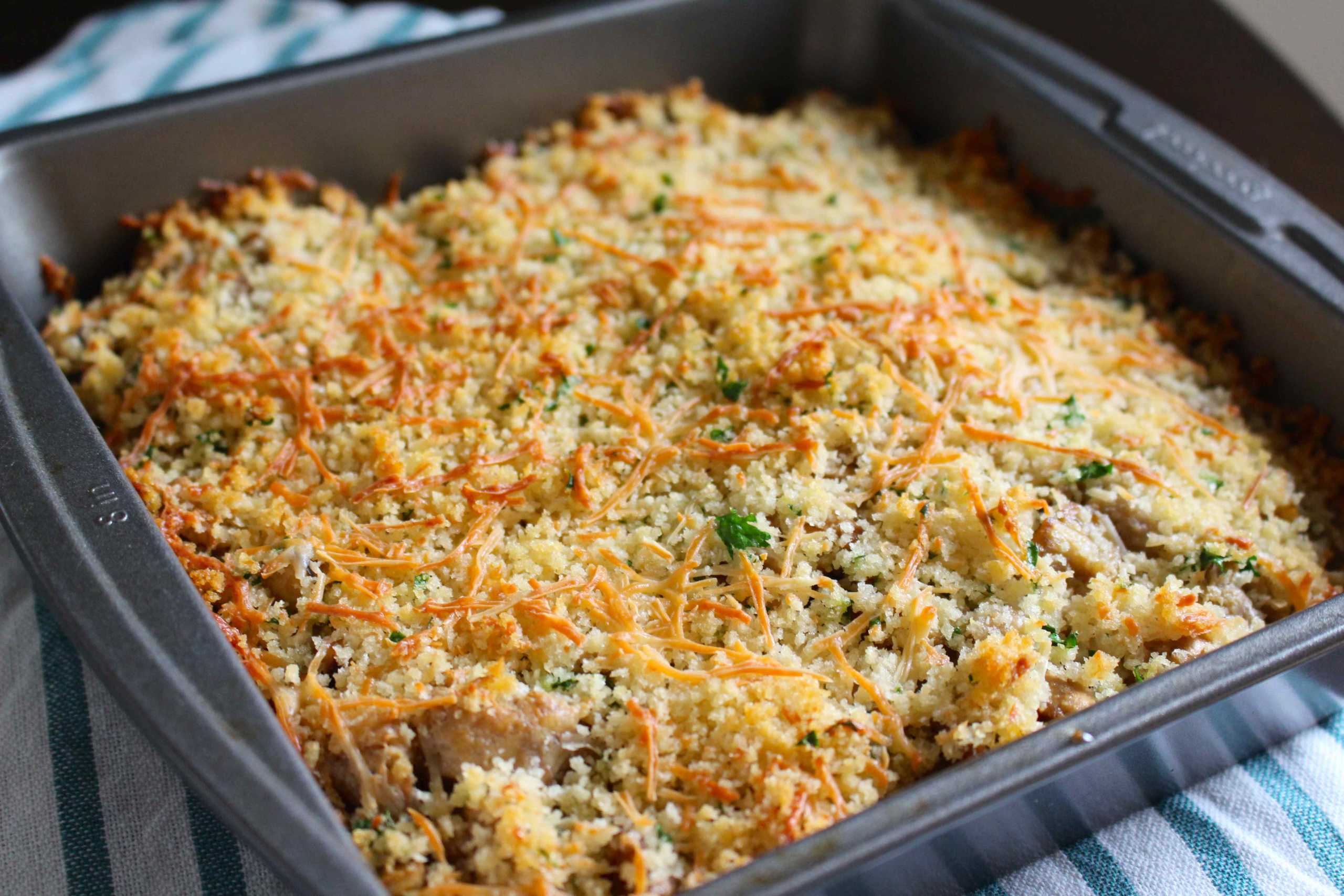 Stuffed Mushroom Casserole | 12 Tomatoes