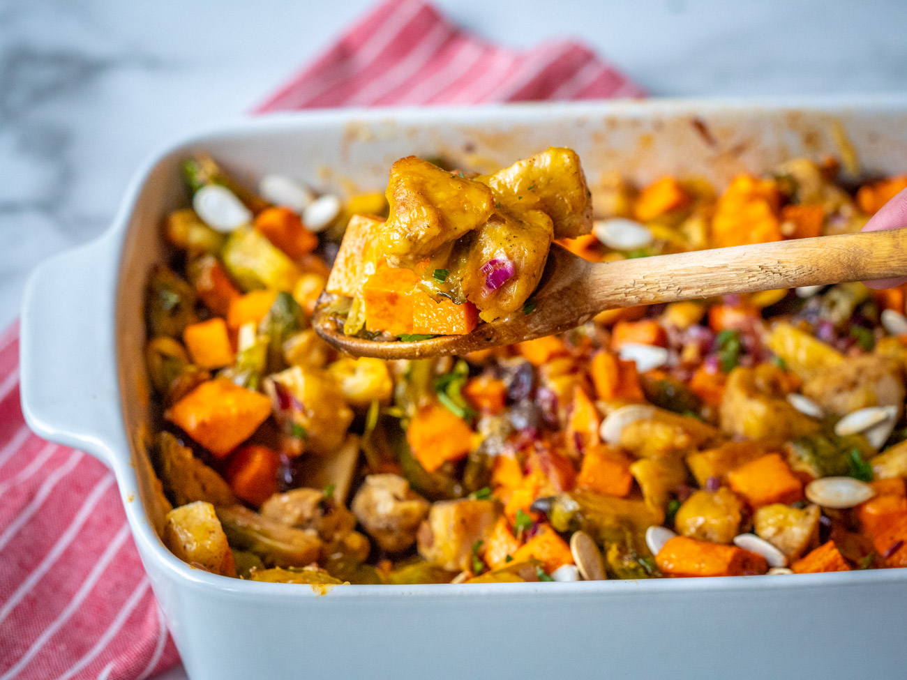 Harvest chicken casserole