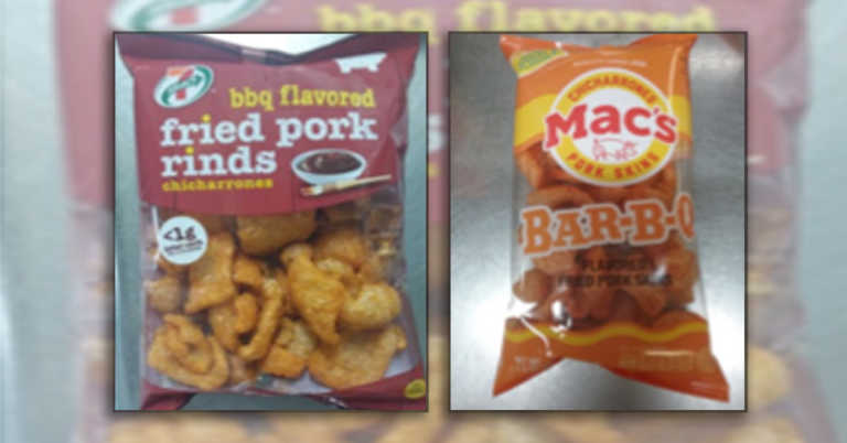 10,000 Pounds of Pork-Based Products Recalled