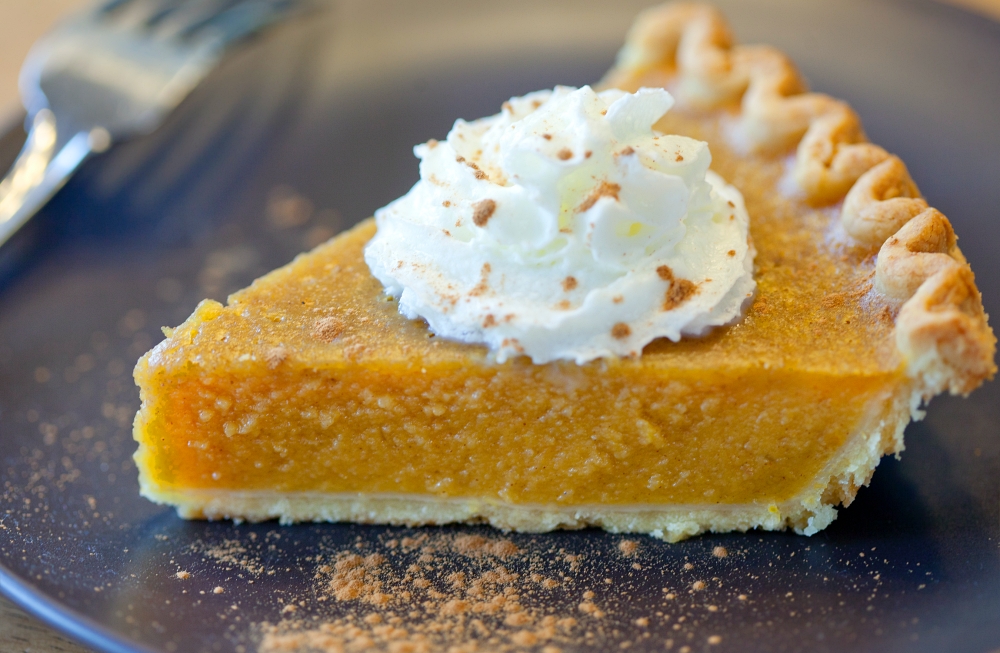 pumpkin pie slice