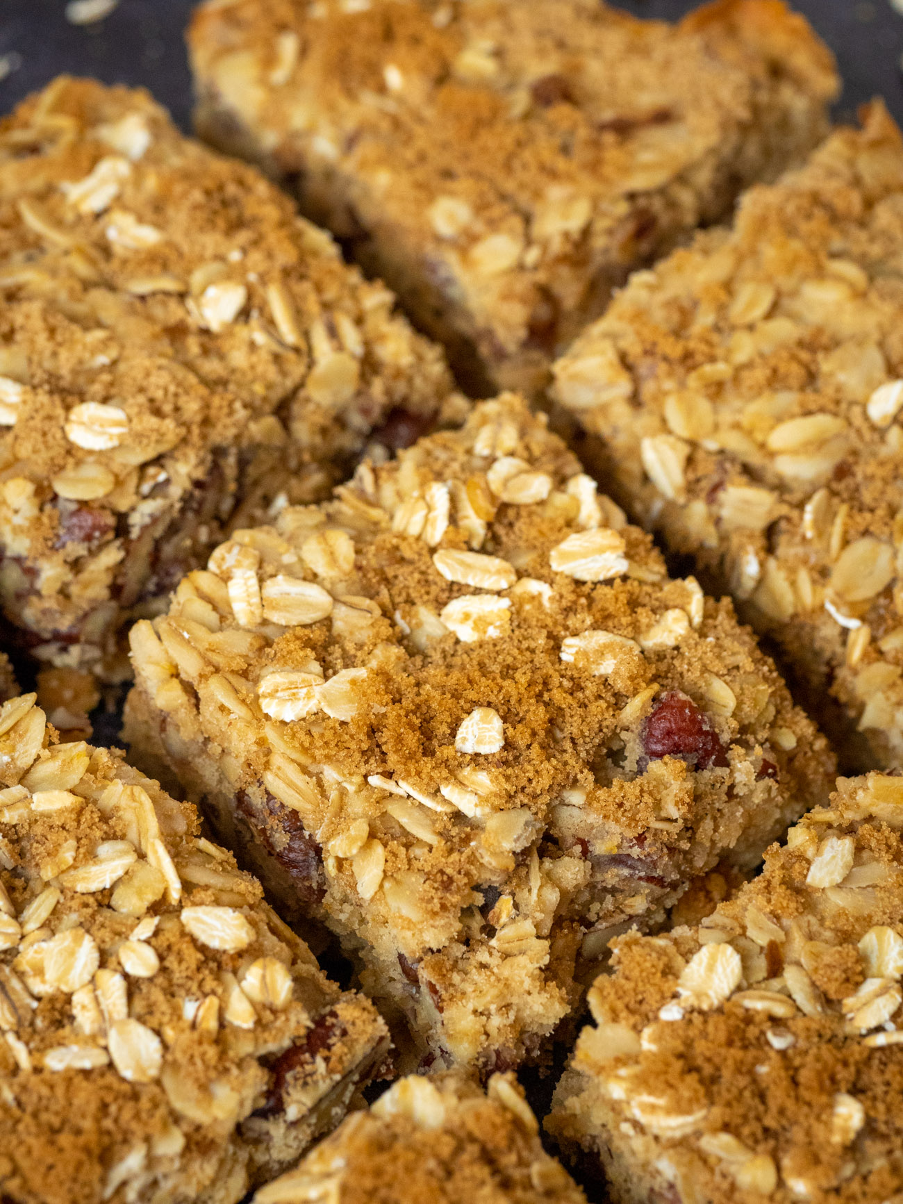 Oatmeal Pecan Blondies