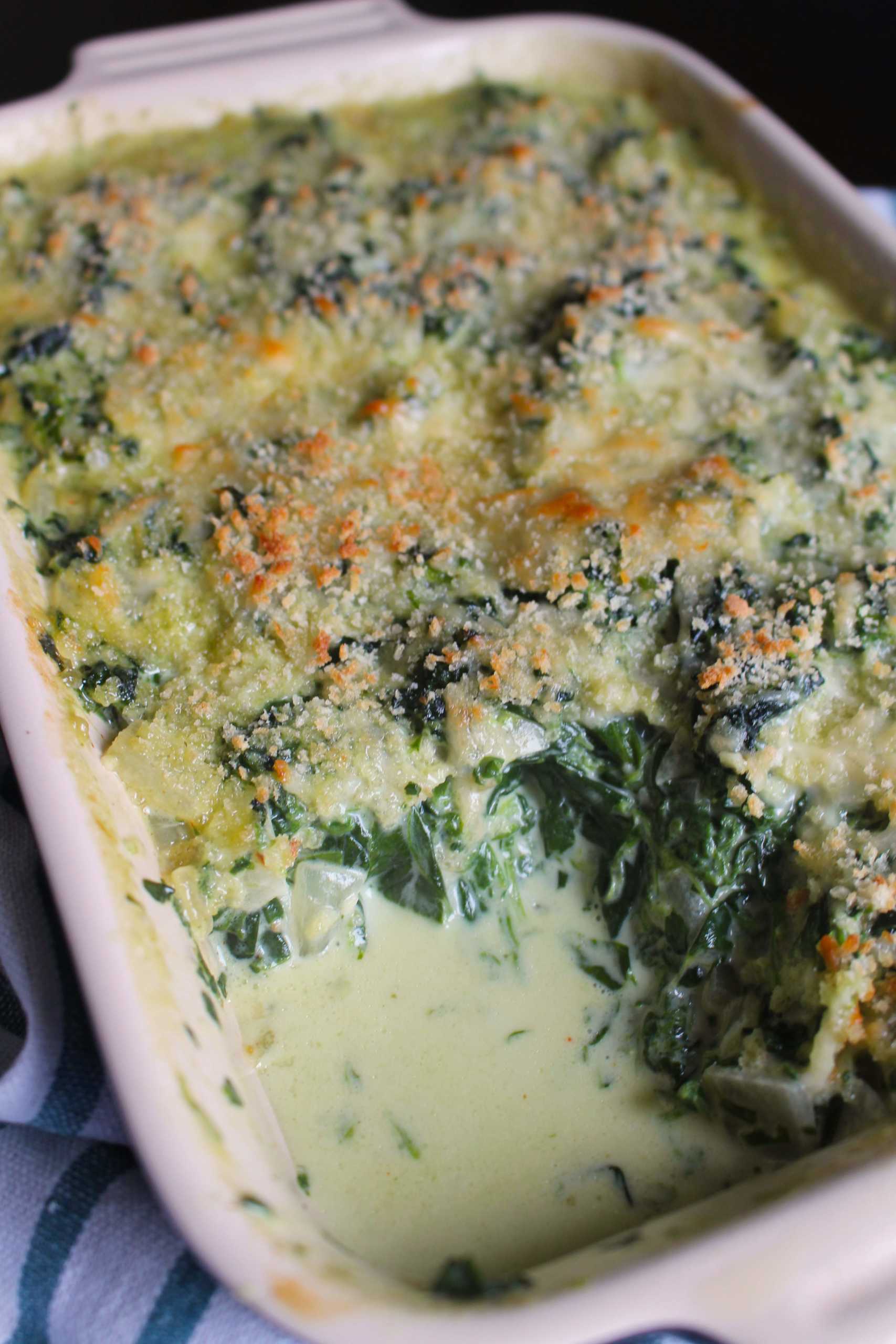 Spinach casserole