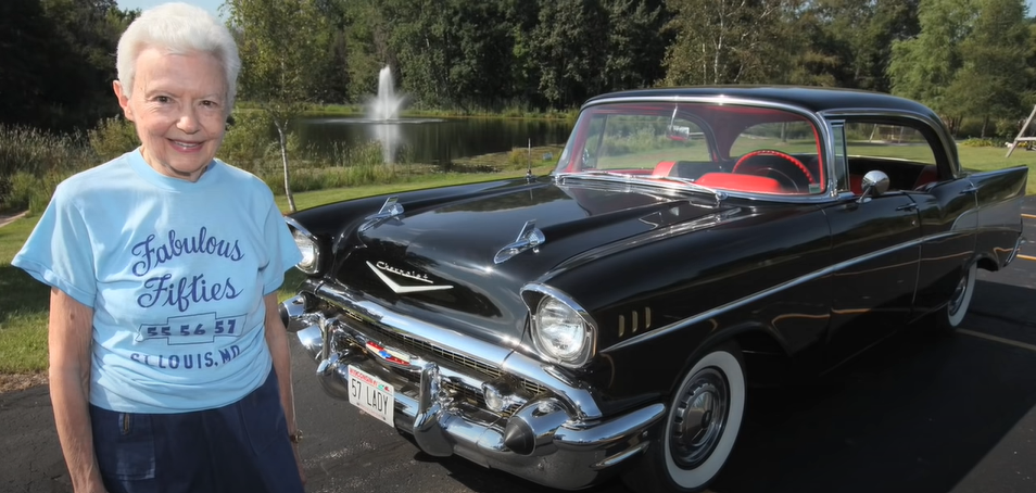 Woman Still Drives Her 1957 Chevrolet 64 Years Later | 12 Tomatoes