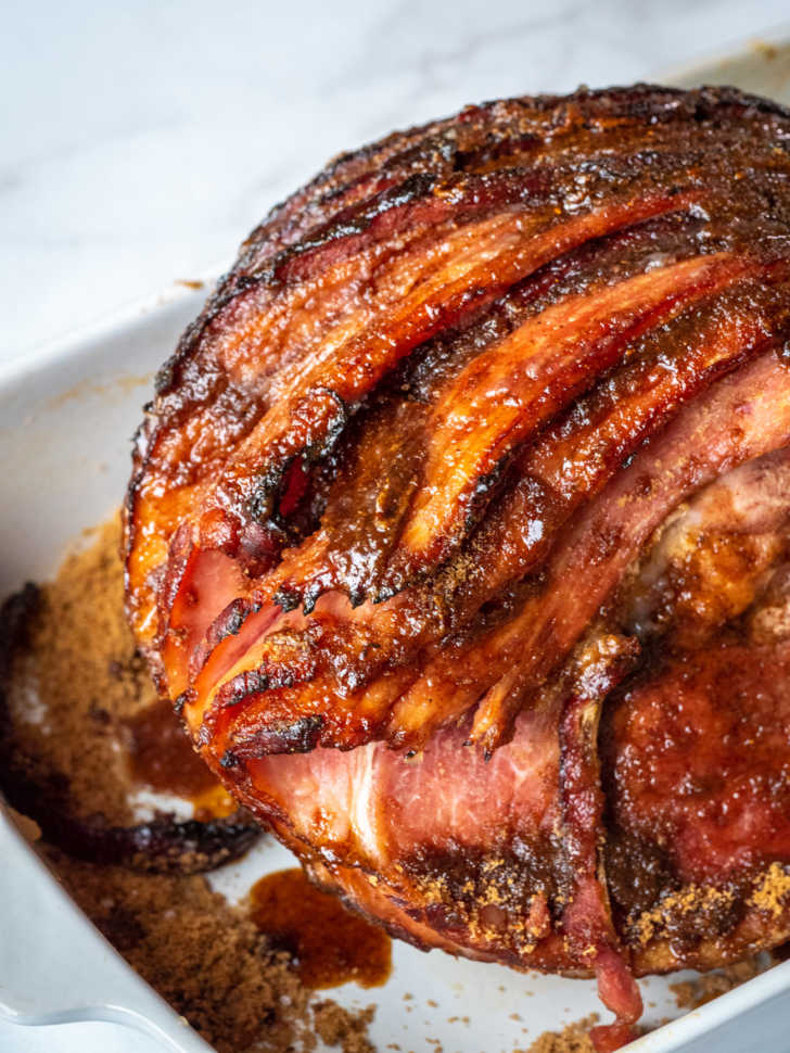 Slow Cooker Copycat Honey Baked Ham | 12 Tomatoes