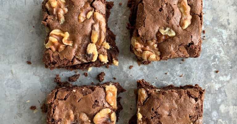 Katharine Hepburn’s Walnut Brownies