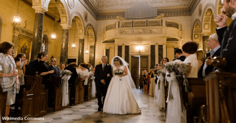 Dad Surprises Everyone And Includes Step-Dad In Walk Down The Aisle