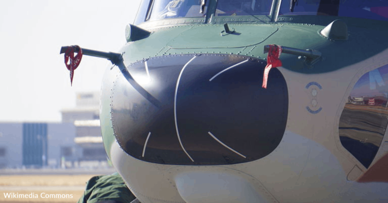 Why The Nose Of An Airplane Is Painted Black