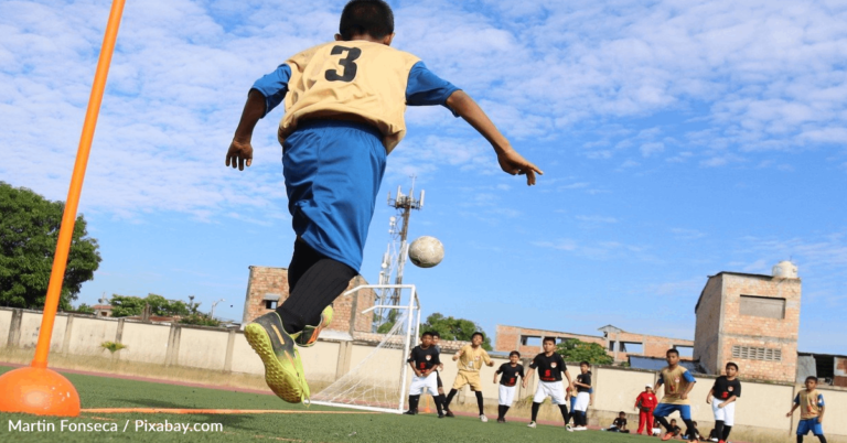 11-Year-Old Loses His Mom So Soccer Players On Both Teams Give Him A Hug