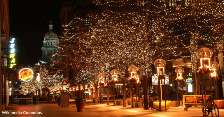 Giving Machines Were Setup All Around Denver To Spread Some Holiday Cheer