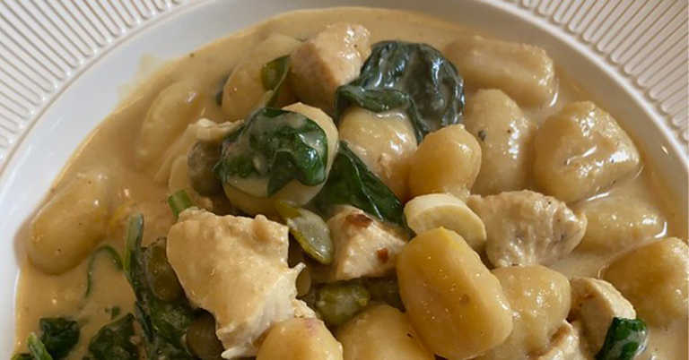 Creamy Chicken and Gnocchi Skillet