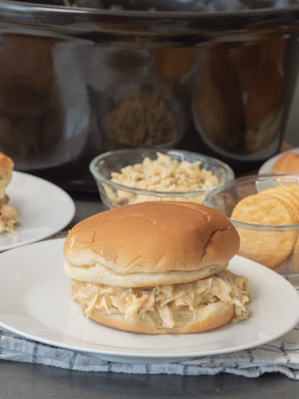 Ohio Shredded Chicken Sandwiches-image