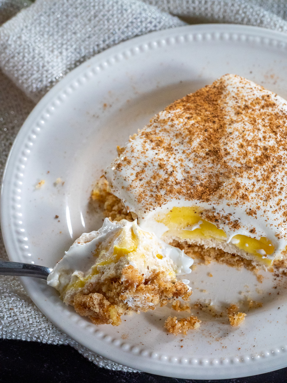 No-Bake Eggnog Lush-image