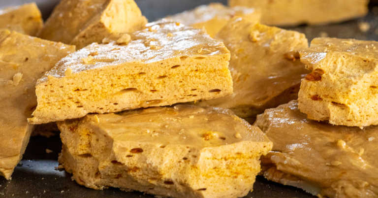 Homemade Sponge Candy