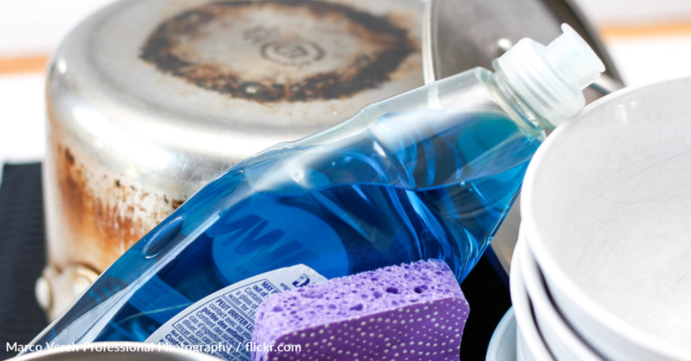 Woman Shares How To Make A Bottle Of Dish Soap Last A Year
