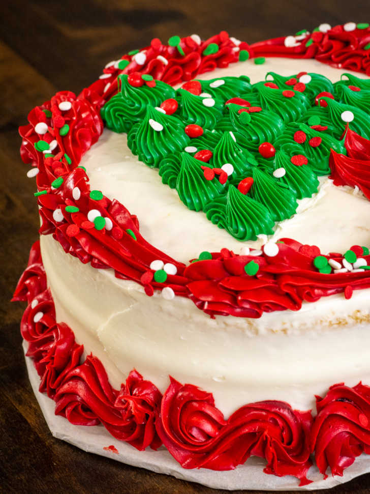 christmas sheet cakes