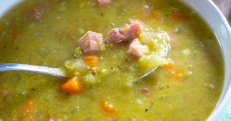 Slow Cooker Split Pea Soup