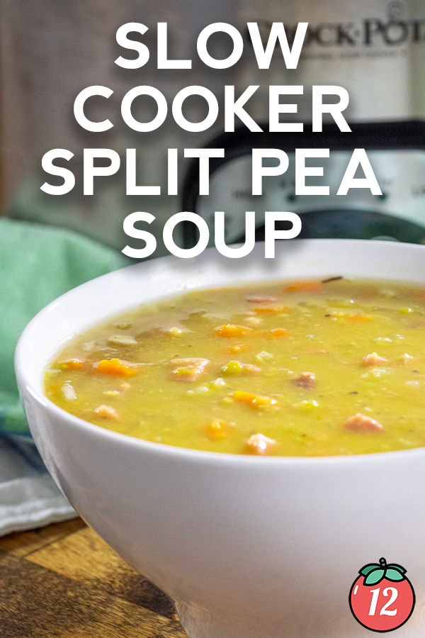 Split Pea Soup in the Crockpot