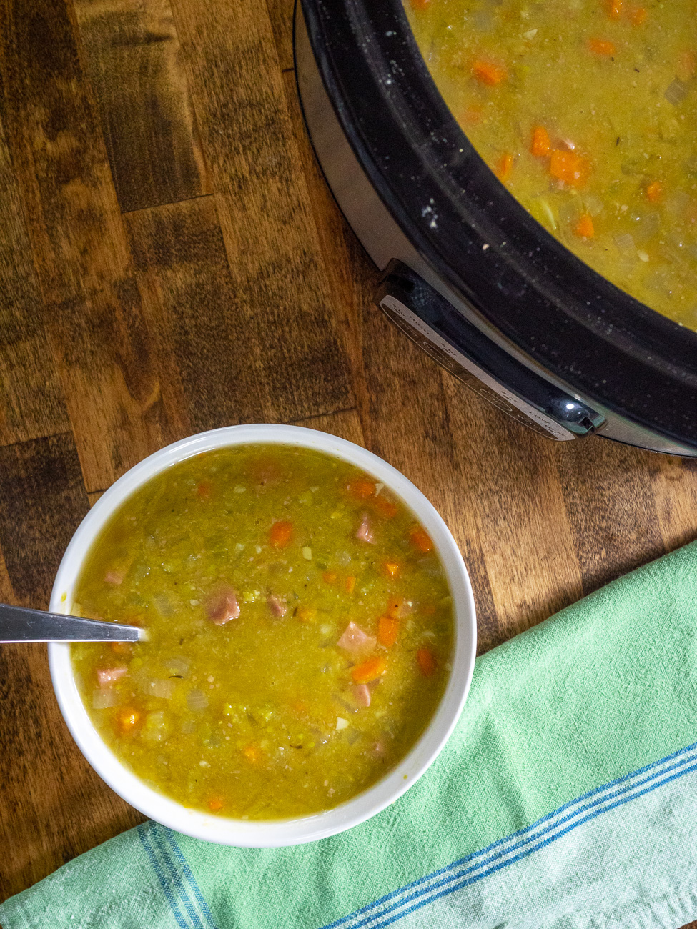 Crockpot Split Pea Soup With Ham – Fit Mama Real Food