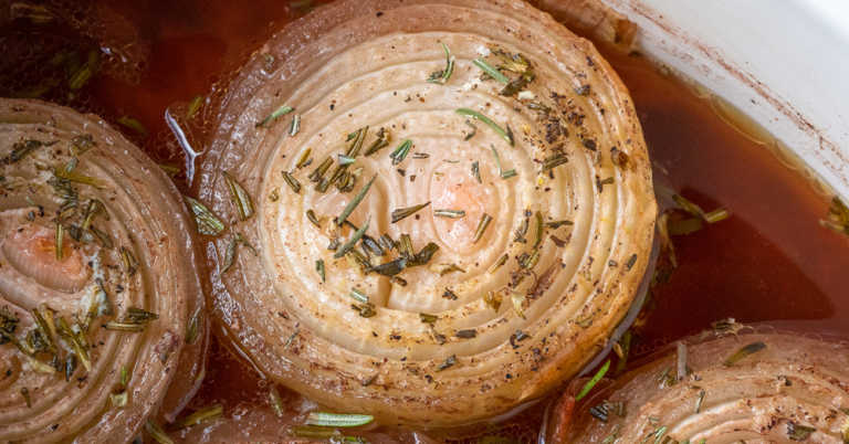 Marinated Roasted Onions