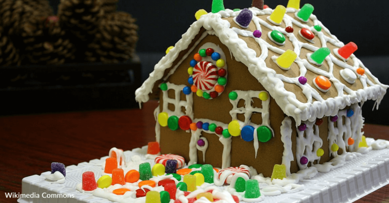 Family Transforms Home Into Real-Life Gingerbread House