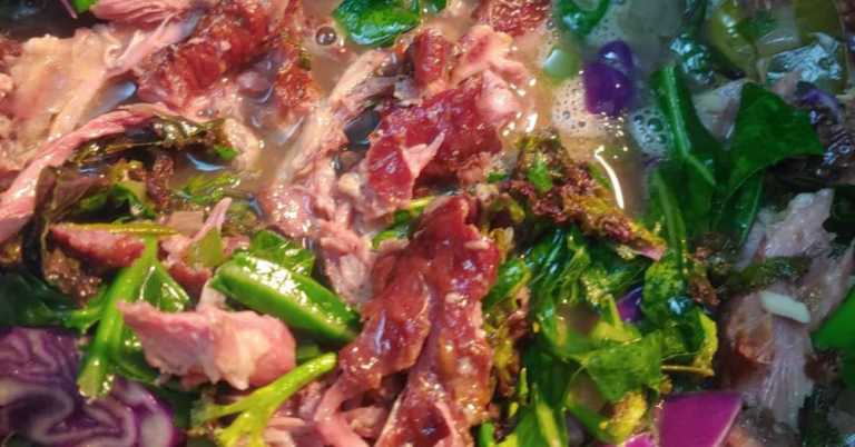 Smokey Braised Collared Greens by Marissa Mueller